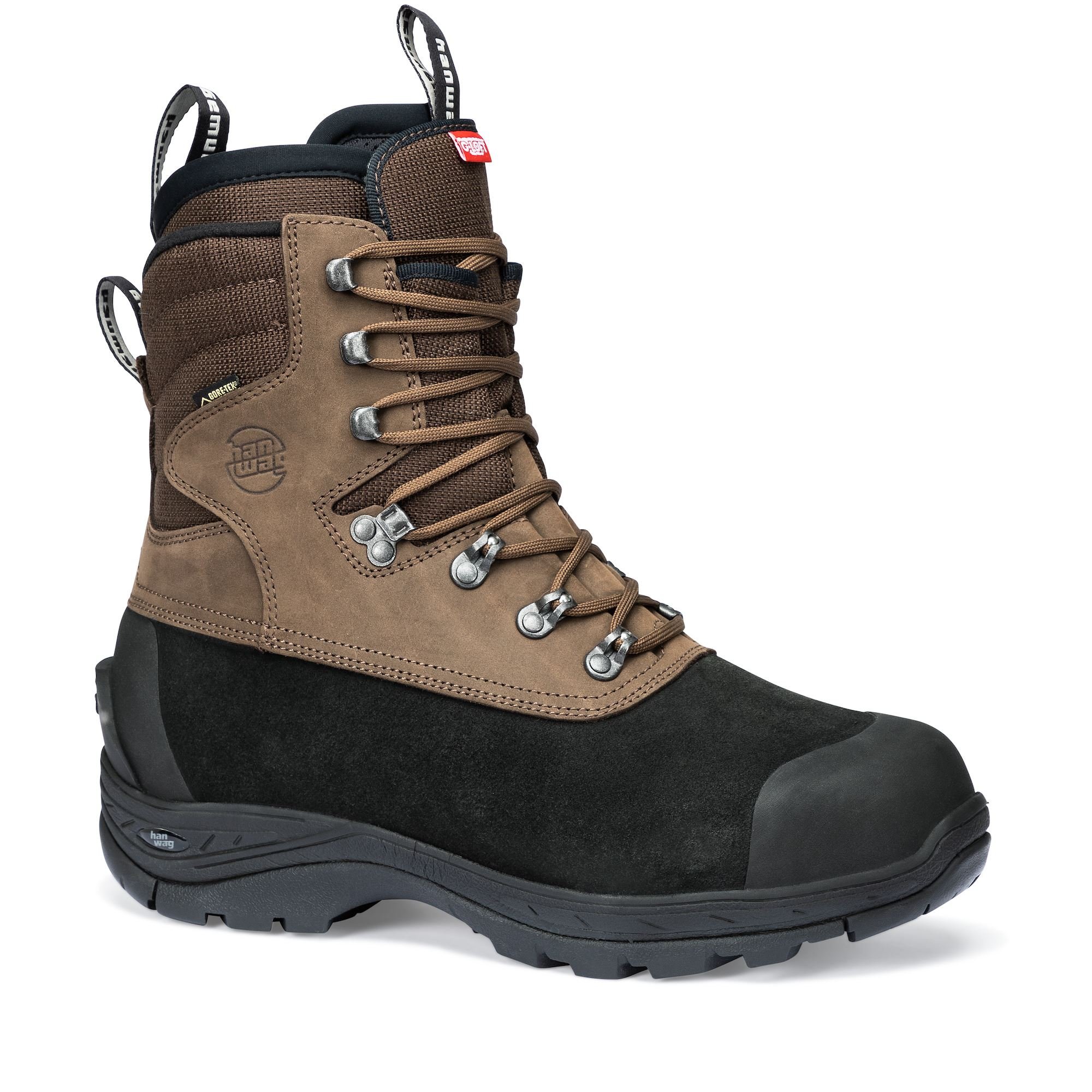 Hanwag Men's Fjäll Extreme GTX Winter Boots Brown OUBWP4716